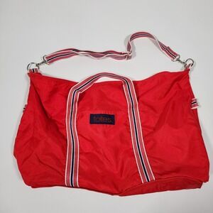 TOTES RED Fold‎ Up DUFFLE BAG